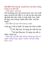 Tổng hợp lý thuyết học kỳ 2 môn Sinh học Lớp 10